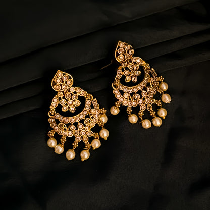 Kesariya Hasli AD Necklace Set