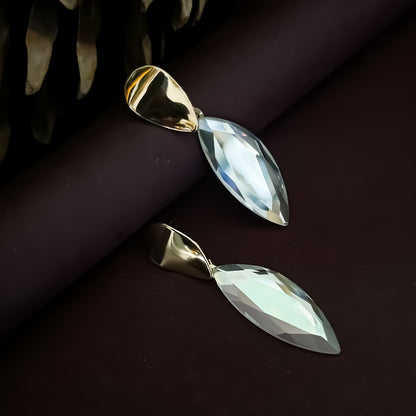 Crystal Drop Statement Earrings