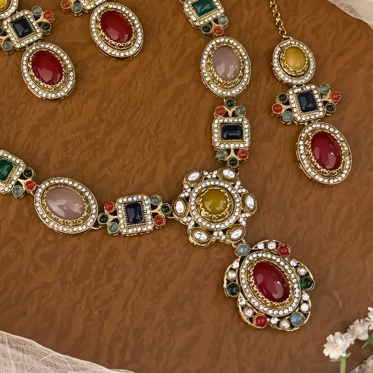 Multi Naina Sabhyasachi Necklace Set