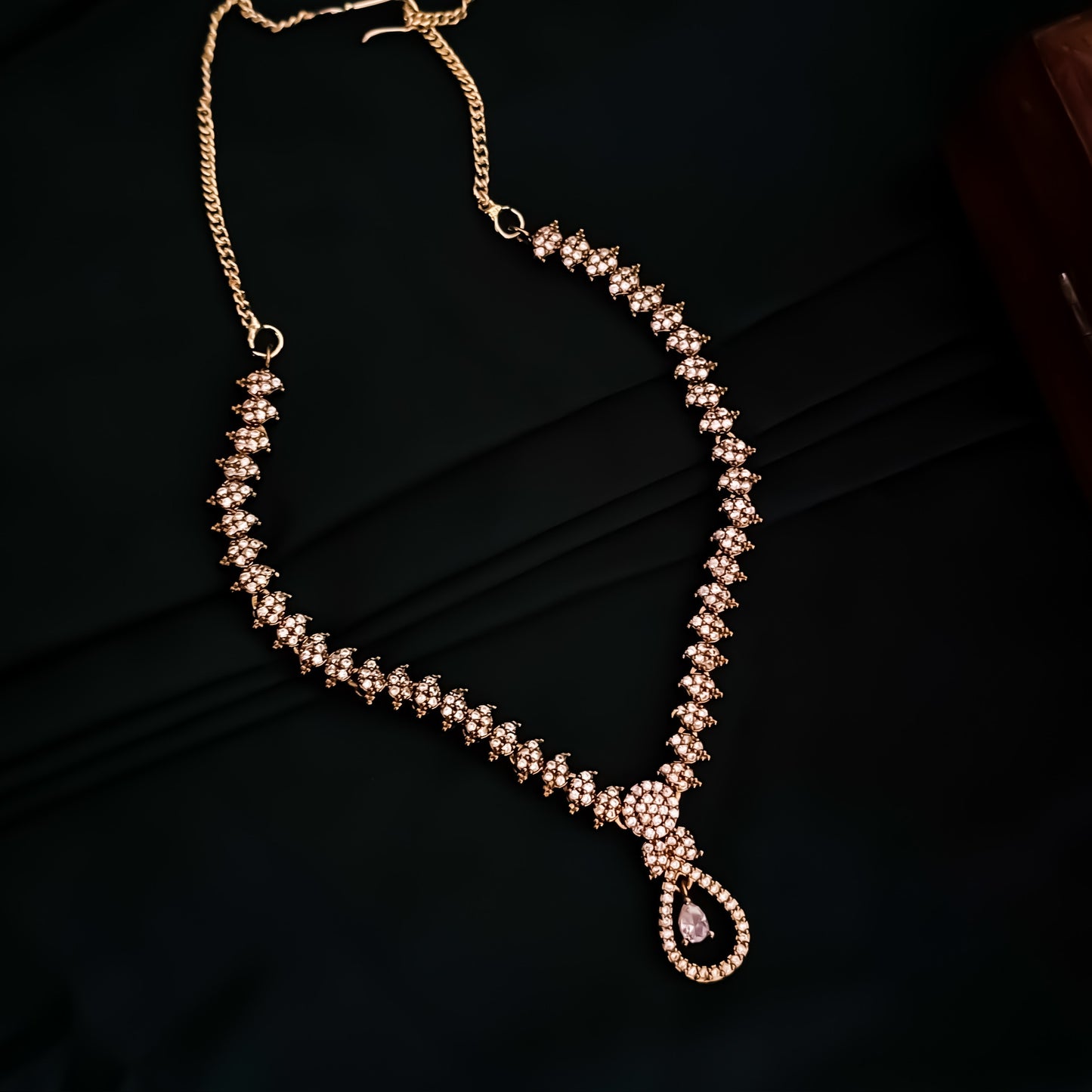 Subhashini Minimal AD Necklace Set
