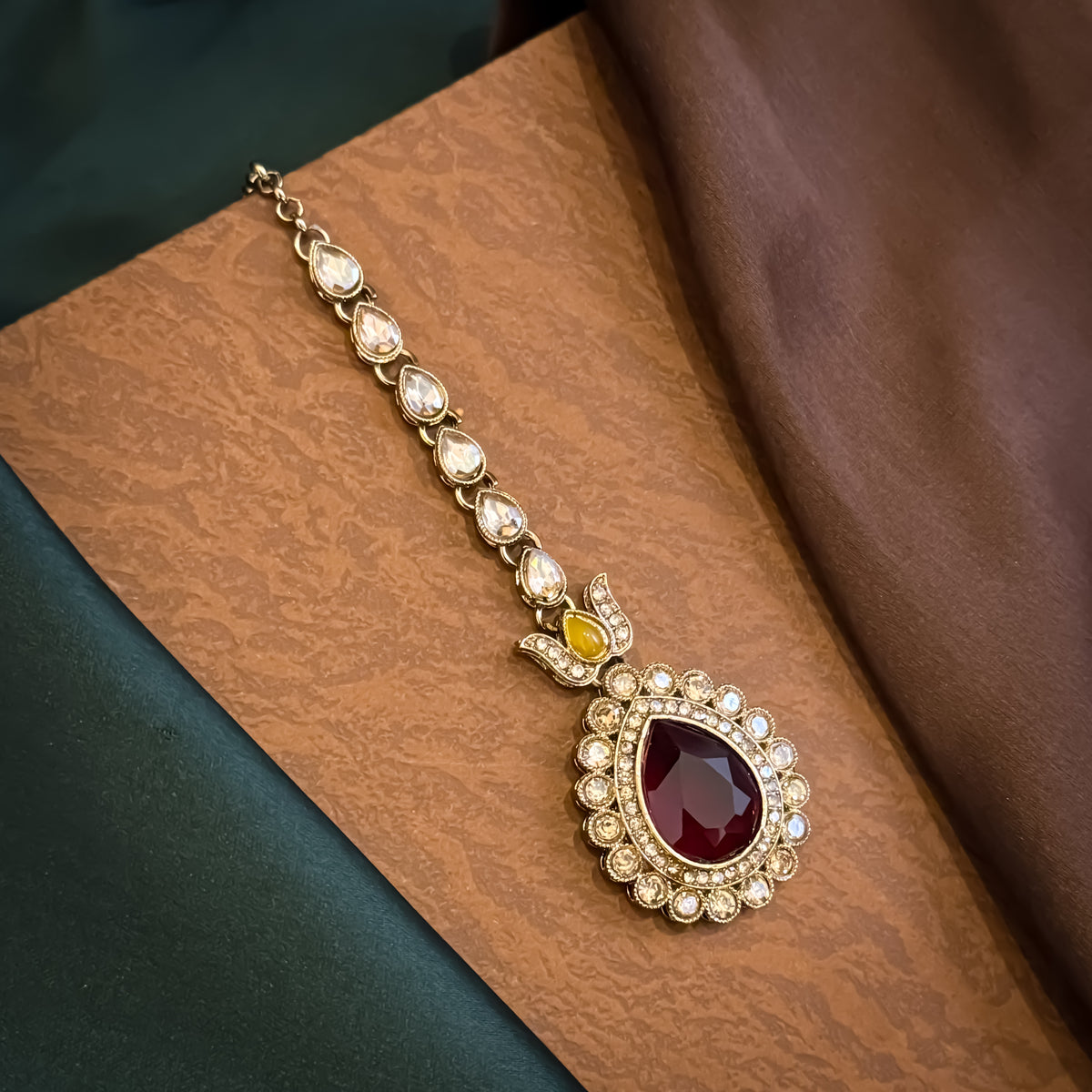 Multi Shazia Kundan Necklace Set