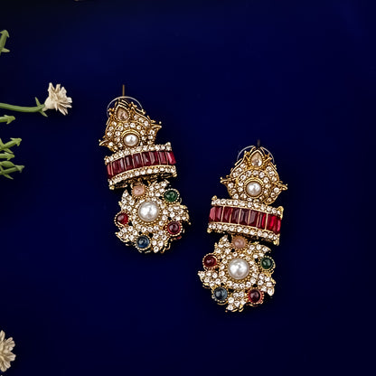 Multi Ashwini Sabhyasachi Style Necklace Set