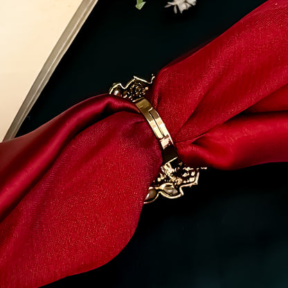 Kosani Jadau Adjustable Ring - Multi