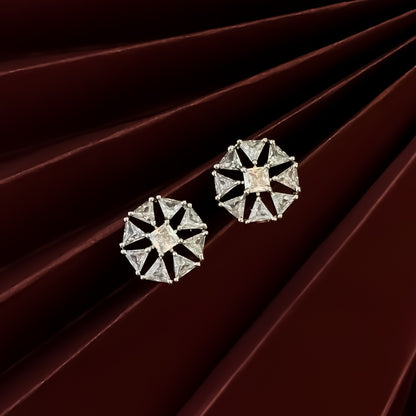 Varuna American Diamond Multicolor Earrings