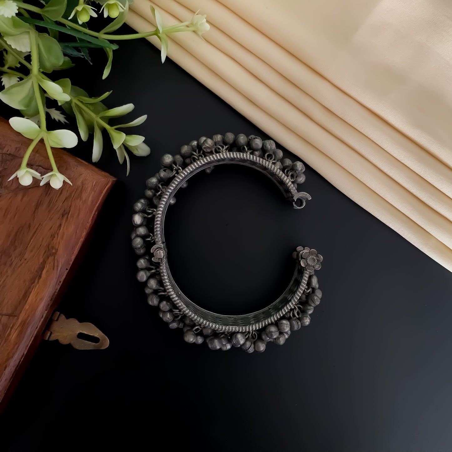 Manjiri SLA Ghunghroo Adjustable Bracelet/Kada