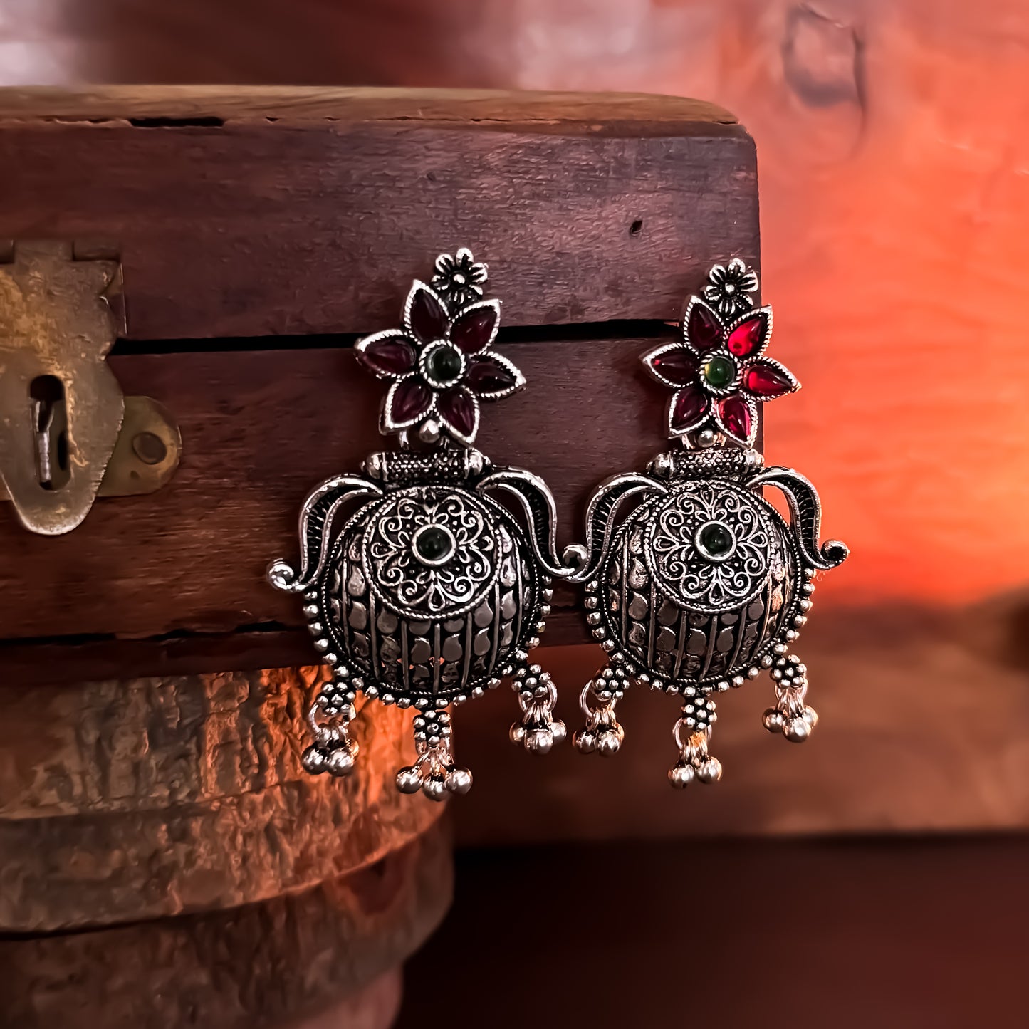 Madhurya Chandbali Earrings