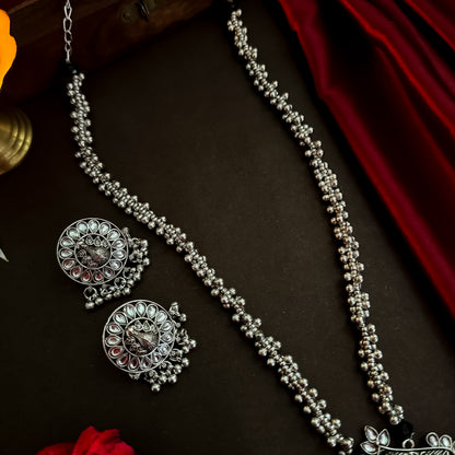 Ganesha Long Necklace Set
