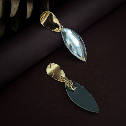Crystal Drop Statement Earrings