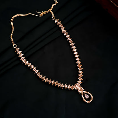 Subhashini Minimal AD Necklace Set