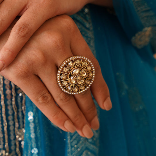 Anaya Reverse AD Adjustable Ring
