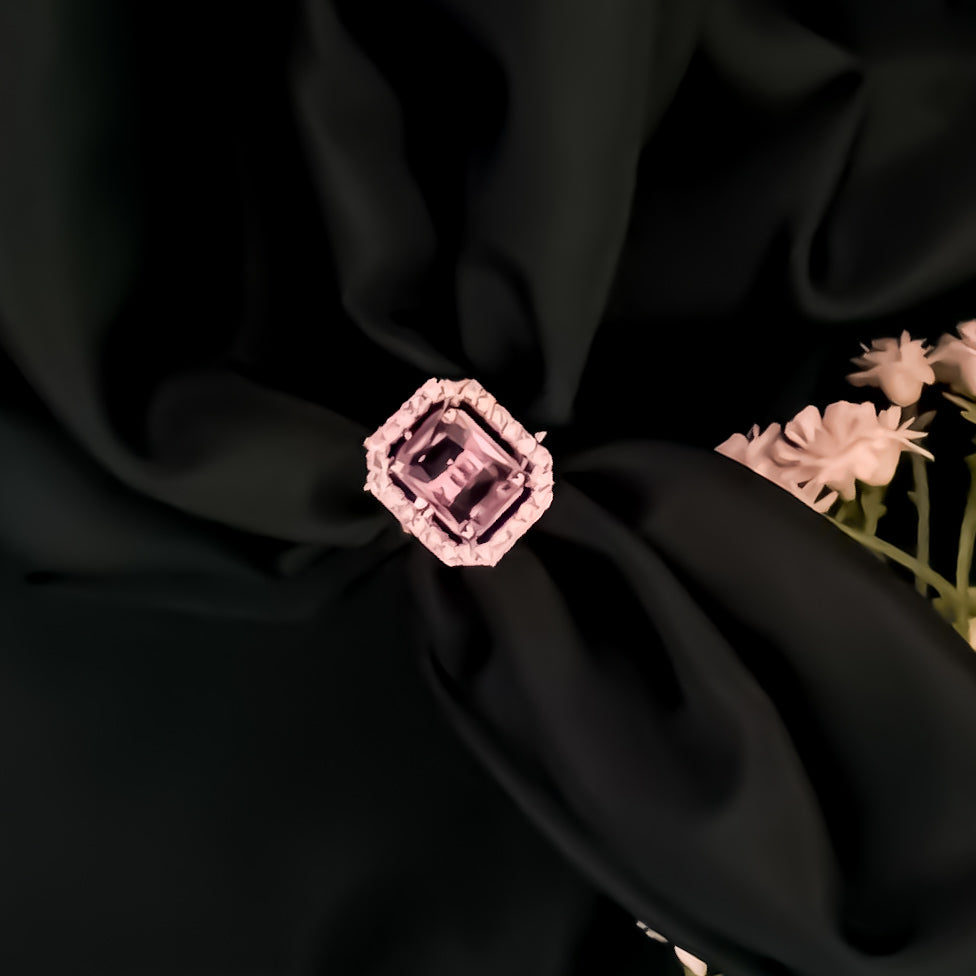 Adina American Diamond Adjustable Ring