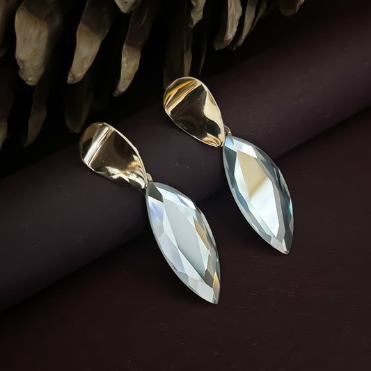 Crystal Drop Statement Earrings