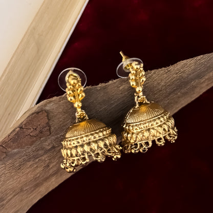 Ira Temple Necklace Set - Golden