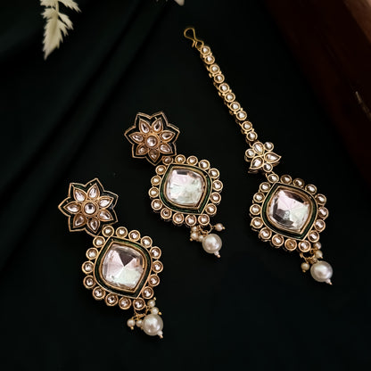 Roshni  Kundan Long Necklace Set