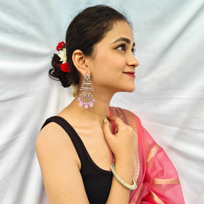 Kuhu Designer Earrings -Lavender