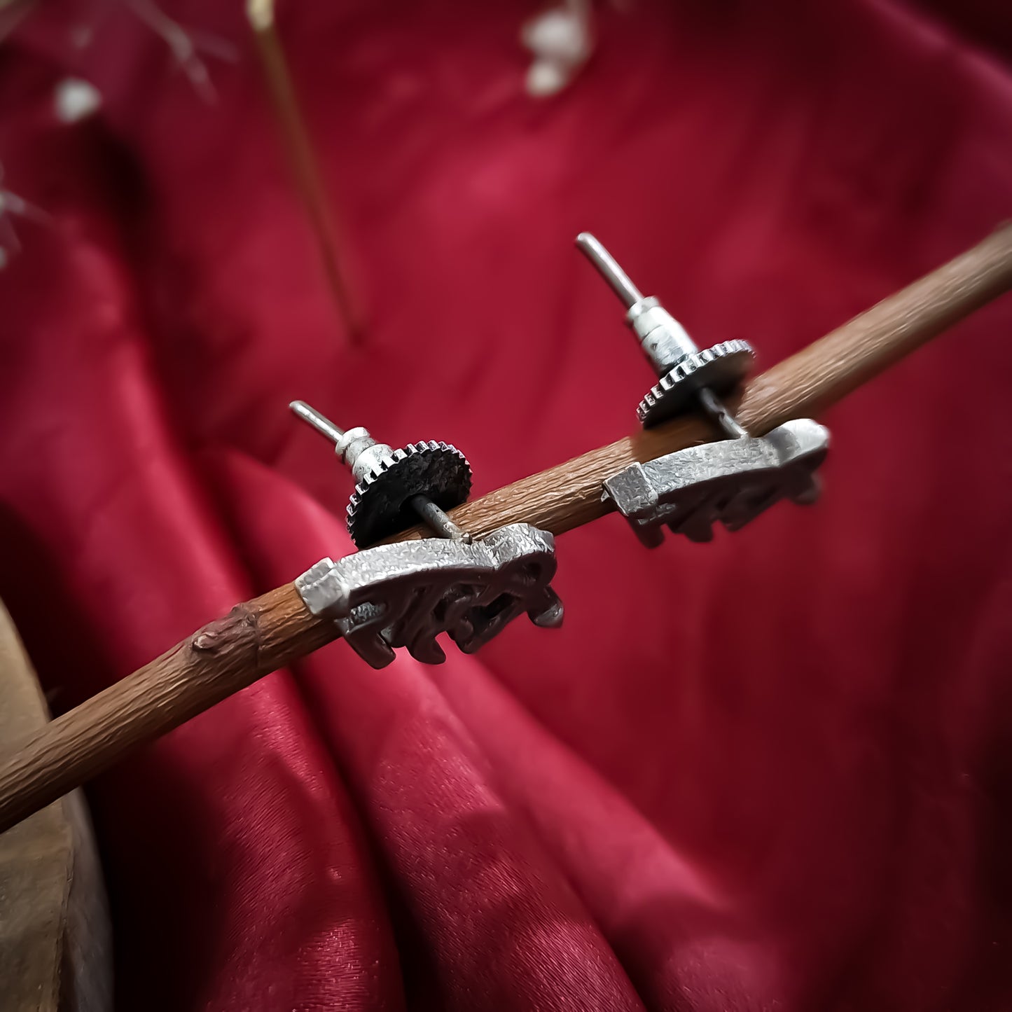 Rahi Silver Sla Stud Earrings