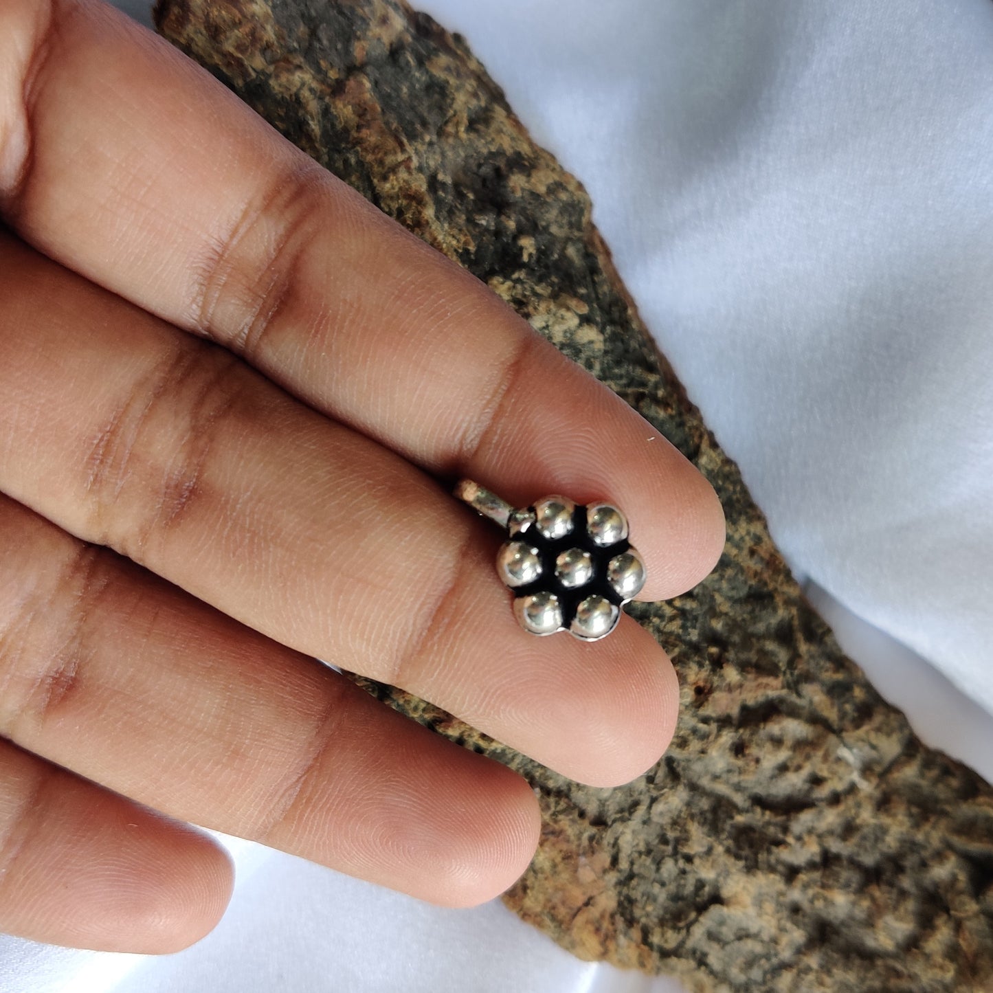 Ethnic floral Nose Clip