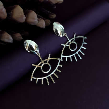 Twinkle Eye Statement Earrings