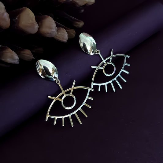 Twinkle Eye Statement Earrings