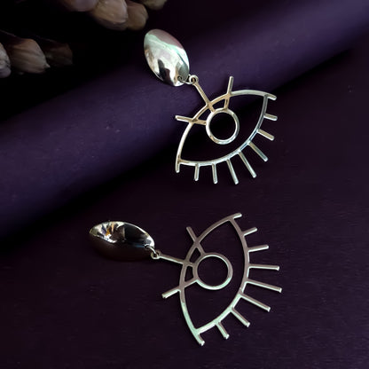Twinkle Eye Statement Earrings