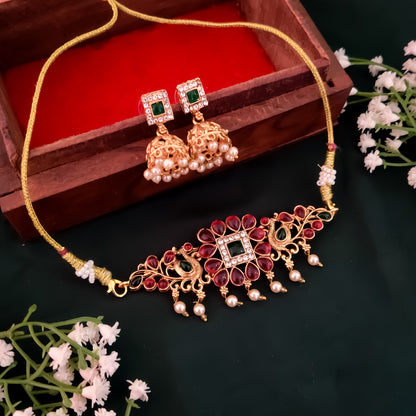 Baruni Choker Necklace Set