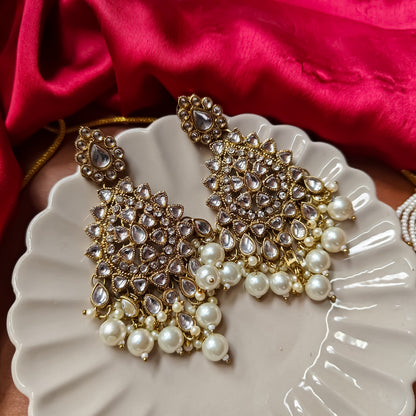 Sreeja Golden Necklace Set