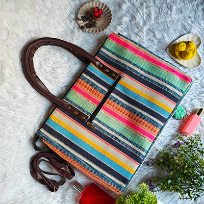 Diana Laptop Bag- Pastel Hue