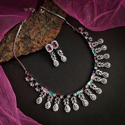 Harriet AD Necklace Set - Multi Color