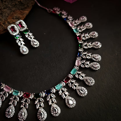 Harriet AD Necklace Set - Multi Color