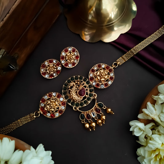 Sangavi Choker Necklace Set