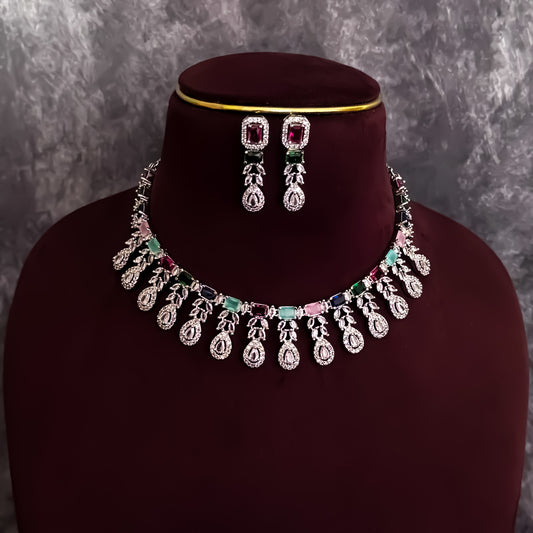 Harriet AD Necklace Set - Multi Color
