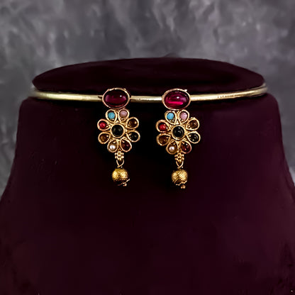 Riyana Lakshmi Navartan Necklace Set