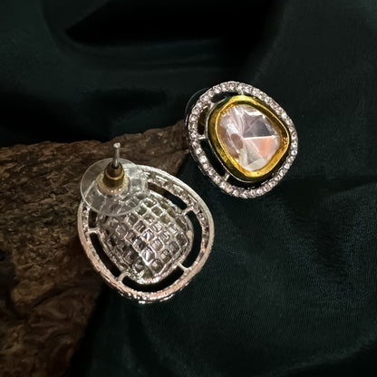 Emily Polki Look Alike Stud Earrings