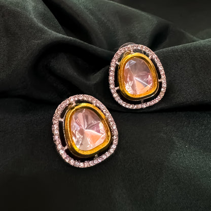 Emily Polki Look Alike Stud Earrings