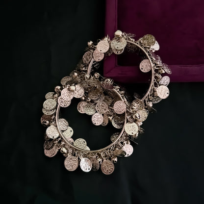 Jhanak Silver Bangles