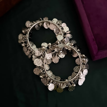 Jhanak Silver Bangles