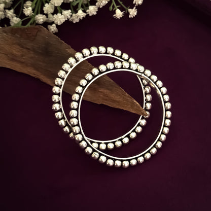 Shreya German Silver Bangles/Kangan (Size 2.6)