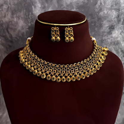 Vriddhi Necklace Set - Green