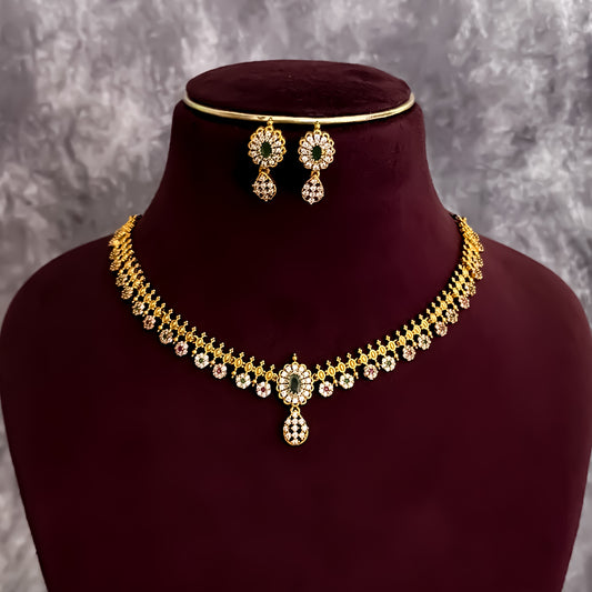 Harshi AD Necklace Set