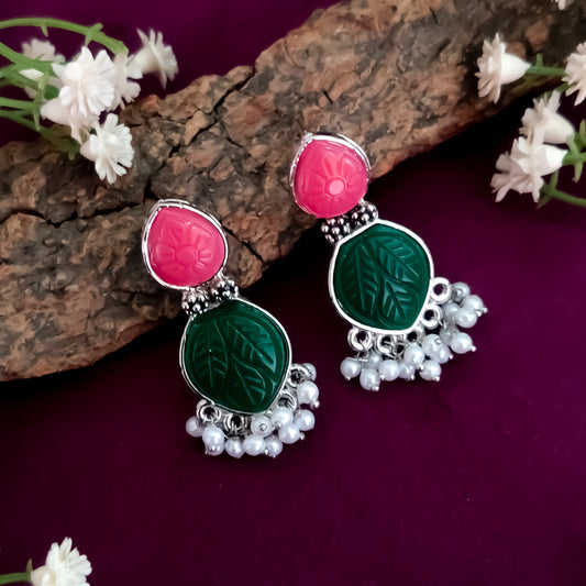 Candy Leaf Drop Daily Wear Earrings