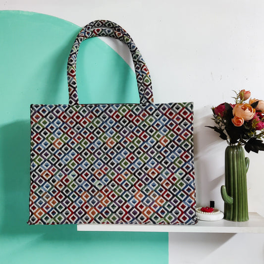 RAINBOW REMIX XL EVERYDAY TOTE BAG