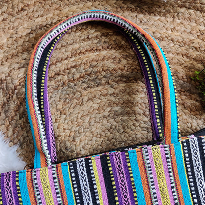 MULTI STRIPES XL EVERYDAY TOTE BAG