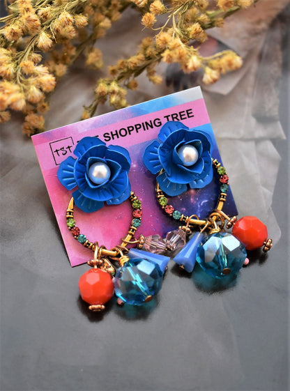 THE ESSENCE OF SPRING - EMBELLISHED CUTE EARRINGS