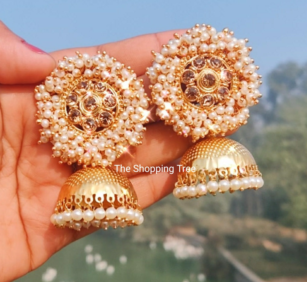 Sonpari Jhumka Earrings
