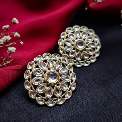 VAANI KUNDAN PEARL NECKLACE GREEN