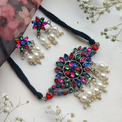 LILY NECKLACE SET - MULTI