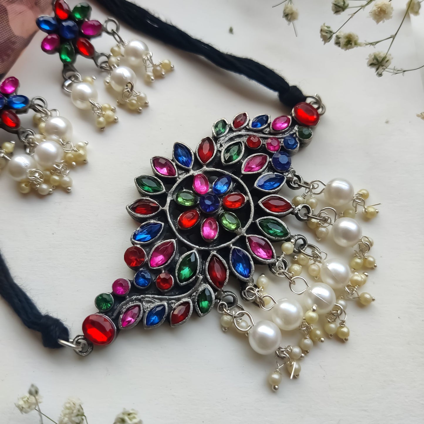 LILY NECKLACE SET - MULTI