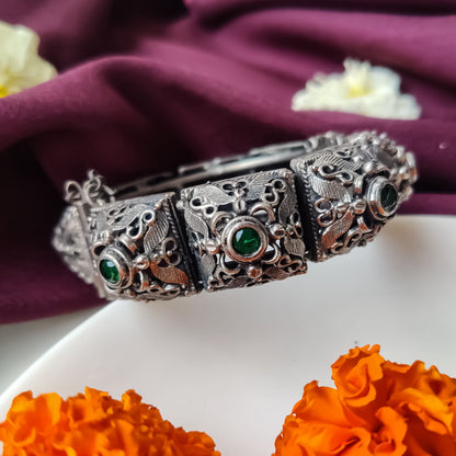 MIRZA FUSION BRASS KADA - White